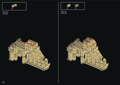 LEGO 10276 instructions page 136 – build guide