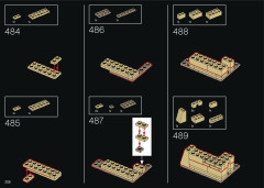 LEGO 10276 instructions page 208 – build guide