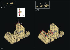 LEGO 10276 instructions page 212 – build guide
