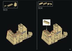 LEGO 10276 instructions page 213 – build guide