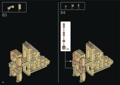 LEGO 10276 instructions page 44 – build guide