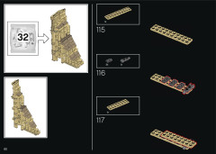 LEGO 10276 instructions page 60 – build guide