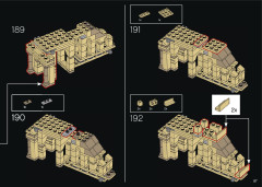 LEGO 10276 instructions page 87 – build guide