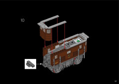 LEGO 10277 instructions page 127 – build guide