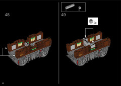 LEGO 10277 instructions page 52 – build guide
