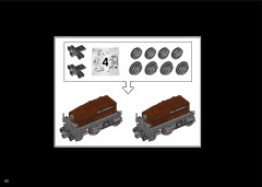 LEGO 10277 instructions page 80 – build guide