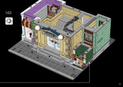 LEGO 10278 instructions page 113 – build guide