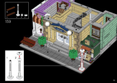 LEGO 10278 instructions page 119 – build guide