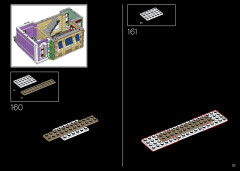 LEGO 10278 instructions page 121 – build guide