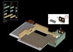 LEGO 10278 instructions page 135 – build guide