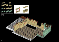LEGO 10278 instructions page 136 – build guide