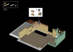 LEGO 10278 instructions page 137 – build guide