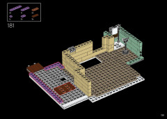 LEGO 10278 instructions page 139 – build guide