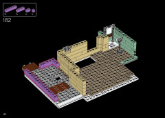 LEGO 10278 instructions page 140 – build guide