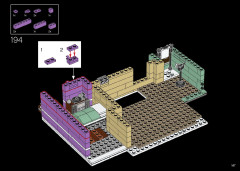 LEGO 10278 instructions page 147 – build guide