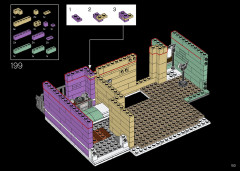 LEGO 10278 instructions page 153 – build guide