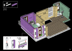 LEGO 10278 instructions page 159 – build guide