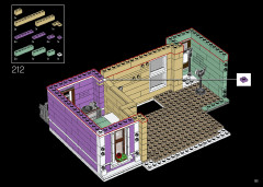LEGO 10278 instructions page 161 – build guide