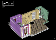 LEGO 10278 instructions page 163 – build guide