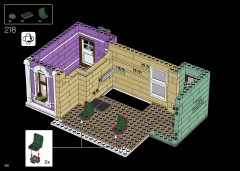 LEGO 10278 instructions page 168 – build guide