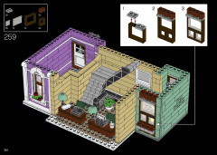 LEGO 10278 instructions page 184 – build guide