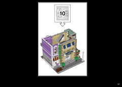 LEGO 10278 instructions page 187 – build guide