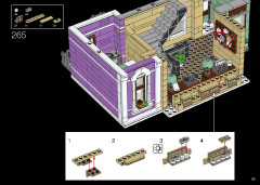 LEGO 10278 instructions page 191 – build guide