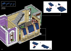 LEGO 10278 instructions page 194 – build guide
