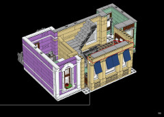LEGO 10278 instructions page 199 – build guide