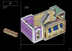 LEGO 10278 instructions page 201 – build guide