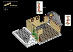 LEGO 10278 instructions page 245 – build guide