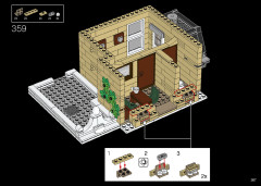 LEGO 10278 instructions page 267 – build guide