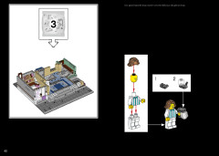 LEGO 10278 instructions page 40 – build guide