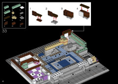 LEGO 10278 instructions page 42 – build guide