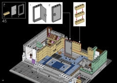LEGO 10278 instructions page 54 – build guide