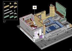 LEGO 10278 instructions page 61 – build guide