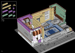 LEGO 10278 instructions page 70 – build guide