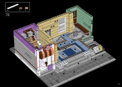LEGO 10278 instructions page 71 – build guide