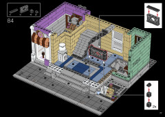 LEGO 10278 instructions page 77 – build guide