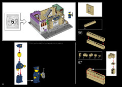 LEGO 10278 instructions page 80 – build guide