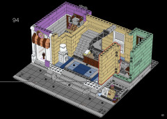 LEGO 10278 instructions page 83 – build guide