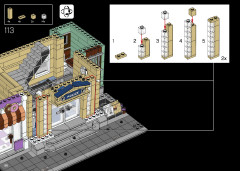 LEGO 10278 instructions page 96 – build guide