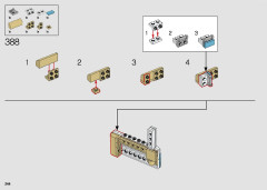 LEGO 10279 instructions page 244 – build guide