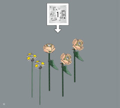 LEGO 10280 instructions page 12 – build guide