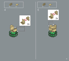 LEGO 10280 instructions page 21 – build guide