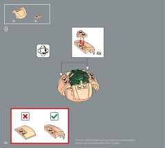 LEGO 10280 instructions page 24 – build guide