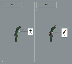 LEGO 10280 instructions page 28 – build guide