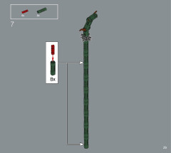 LEGO 10280 instructions page 29 – build guide