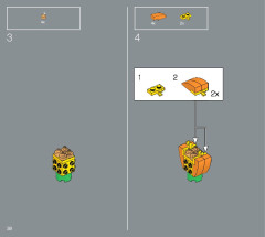 LEGO 10280 instructions page 38 – build guide