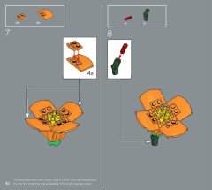 LEGO 10280 instructions page 40 – build guide